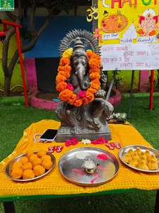 Celebration Of Ganesh Chaturthi (Sr. Kg.)