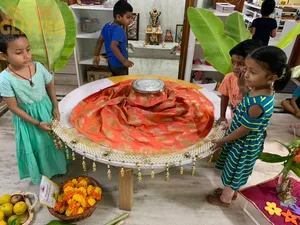 Varamahalakshmi Pooja Making and Celebrations-17