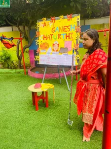 Celebration Of Ganesh Chaturthi (Sr. Kg.)-5