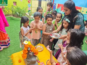 Celebration Of Ganesh Chaturthi (Sr. Kg.)-21