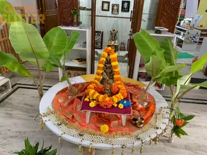 Varamahalakshmi Pooja Making and Celebrations-28