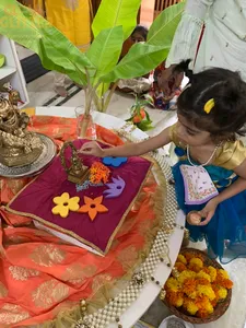 Varamahalakshmi Pooja Making and Celebrations-20