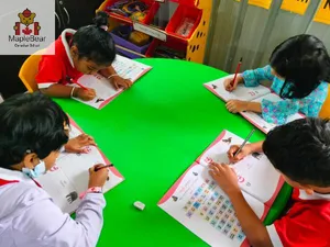 Using Your Senses And Introducing Kannada Aksharas And Alphabet Writing In Air-10