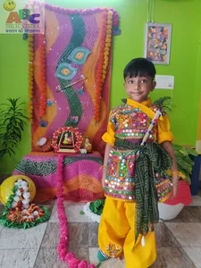 Krishna Janmaashtami (Kindergarten) -36