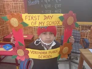 CLASS-KG-A ⭐ FIRST DAY IN SCHOOL⭐