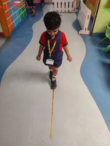 Walking on a straight line-3