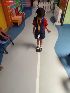 PLAYING AND WALKING ON A STRAIGHT LINE-7