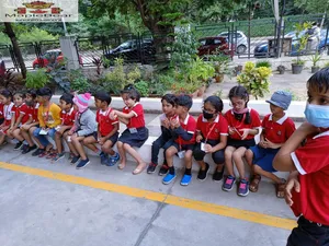 Grade 1 Field trip to Fire station-6