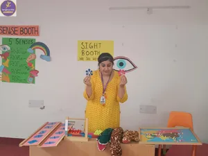 Sense booth- Learning about sense organs-3