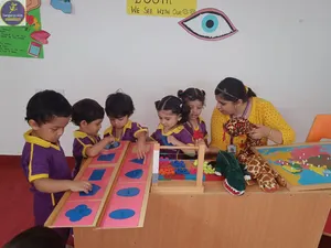 Sense booth- Learning about sense organs-10