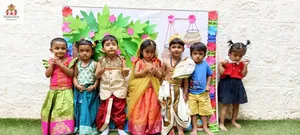 Toddler krishna janmashtami celebration-3