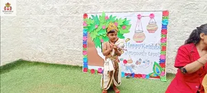 Toddler krishna janmashtami celebration-7