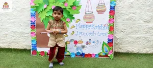 Toddler krishna janmashtami celebration-9
