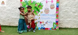 Toddler krishna janmashtami celebration-13
