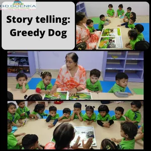Storytelling:- Greedy Dog
