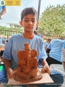 Children participated in Ganesh utsav 😊🪅❤️-3