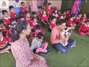 Dog visited to school-11
