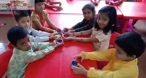Skg class1 - Diwali celebration