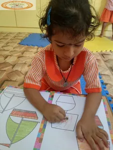 Colouring activity