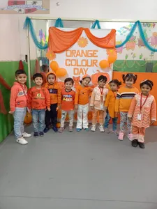 Orange 🧡 colour day celebration 🎉
