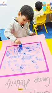 Square Sponge Activity for Play Group-2