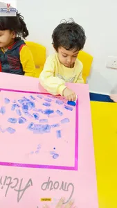 Square Sponge Activity for Play Group-12