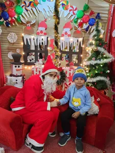 Santa with kids-10