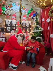 Santa with kids-21