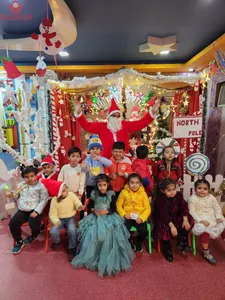Santa with kids-25