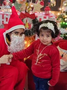 Santa with kids-6