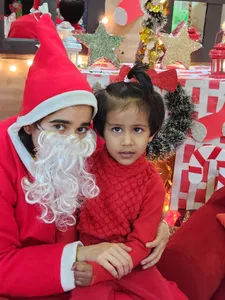 Santa with kids-20