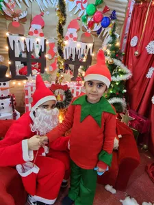 Santa with kids-13