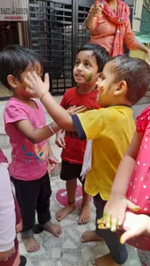 Toddlers Holi Celebration 🎊🎉-5