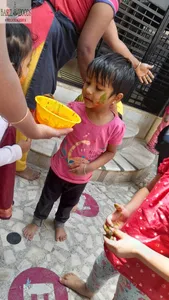 Toddlers Holi Celebration 🎊🎉-6