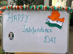 Happy Independence day @ JP nagar 😊-4