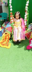 KG class Hariyali Teej celebration-16