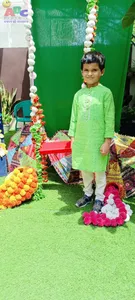 KG class Hariyali Teej celebration-5