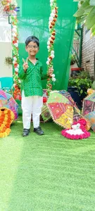 KG class Hariyali Teej celebration-6