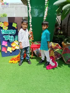 KG class Hariyali Teej celebration-9