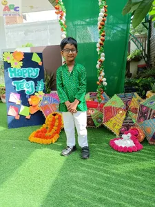 KG class Hariyali Teej celebration-11