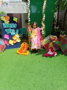 KG class Hariyali Teej celebration-17