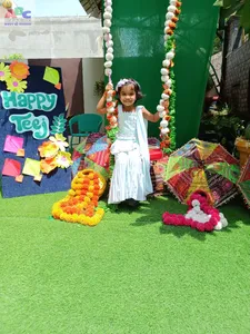 KG class Hariyali Teej celebration-13