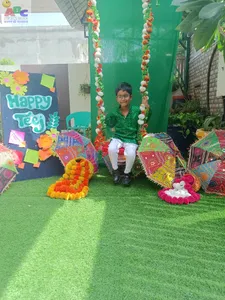 KG class Hariyali Teej celebration-21