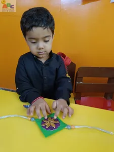 Rakshabandhan Celebration and Craft(Nursery A)-9