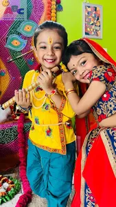 Krishna janmashtami utsav Nursery B-2