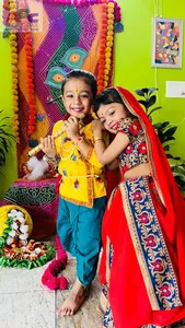 Krishna janmashtami utsav Nursery B-4