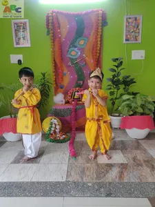 Krishna janmashtami utsav Nursery B-14