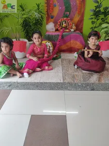 Krishna janmashtami utsav Nursery B-15