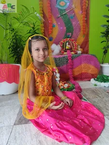 Krishna janmashtami utsav Nursery B-18