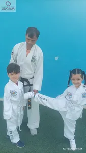 Taekwondo class